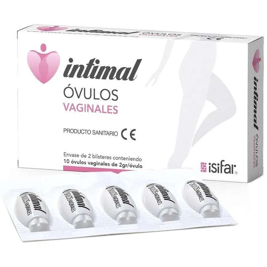 Intimal Óvulos Vaginales, 10 Unidades