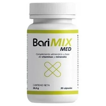 Bariatricline Barimix Med, Vitaminas Y Minerales 30 Cápsulas