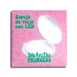 You Are The Princess Must Have Espejo de viaje con LED