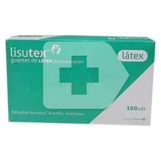 Lisutex Guantes Látex Para Exploración T.Pequeña 100Uds