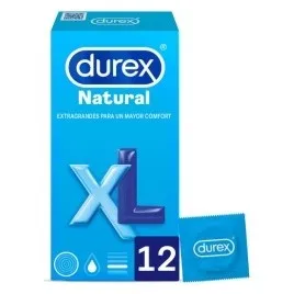 Durex Natural Xl Preservativos 12Uds