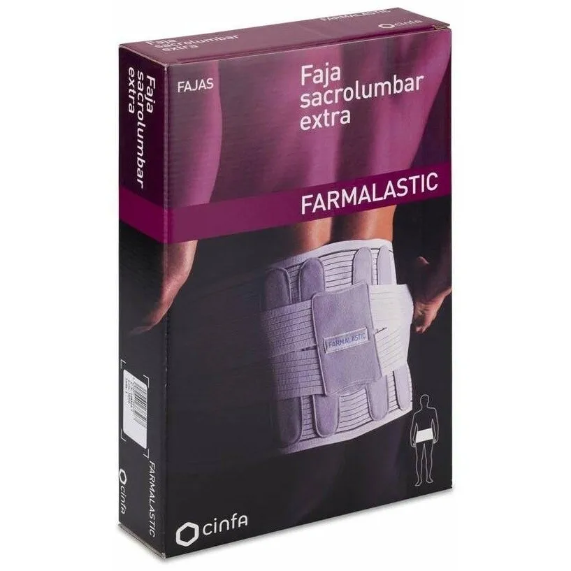 Farmalastic Faja Sacrolumbar Extra Talla 1, 1 Ud