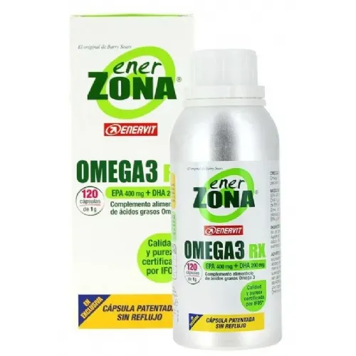 Enerzona omega 3rx 1 g 120 capsulas