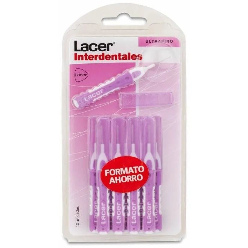 Cepillo Interdental Lacer Ultrafino, 10 Uds