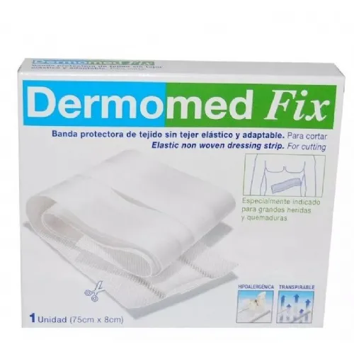 Dermomed fix - aposito autoadhesivo (banda 75 cm x 8 cm)