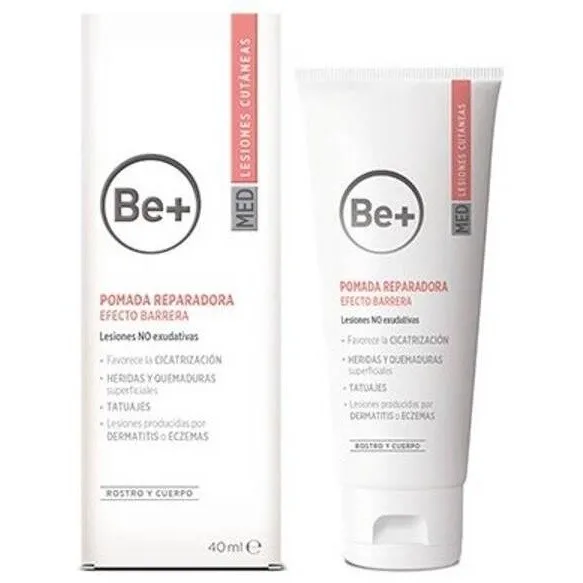 Be+ Pomada Reparadora Efecto Barrera, 40 Ml