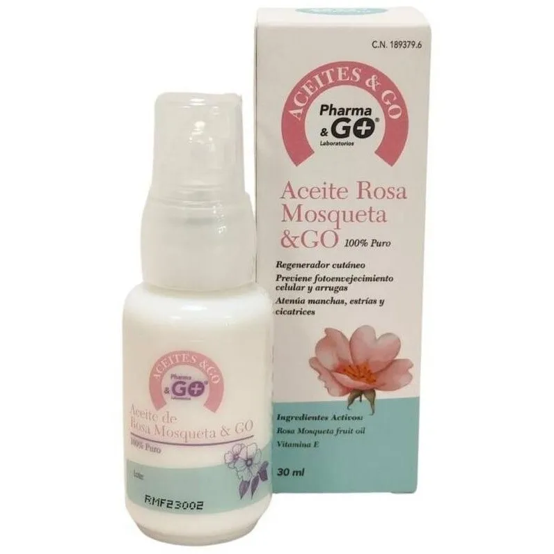 Laboratorios Pharma & Go Aceite De Rosa Mosqueta & Go 30Ml