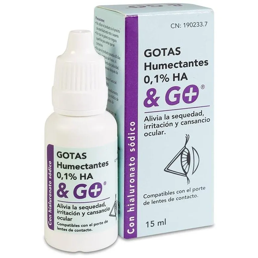 Pharma&Go Gotas Humectantes 0_1%Ha 15Ml