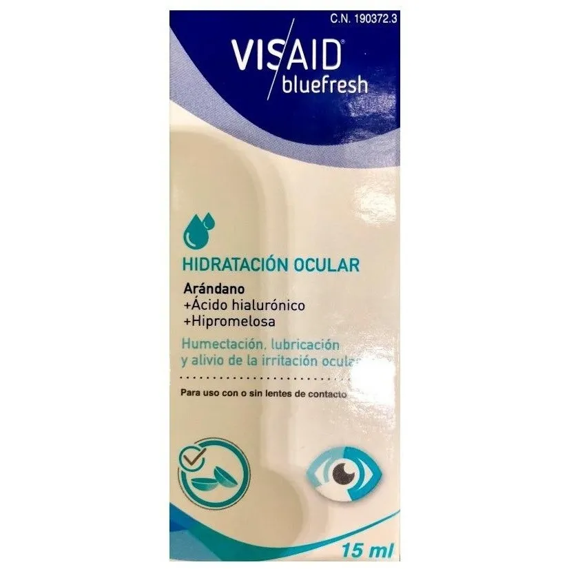 Visaid Bluefresh Hidratación Ocular, 15 Ml