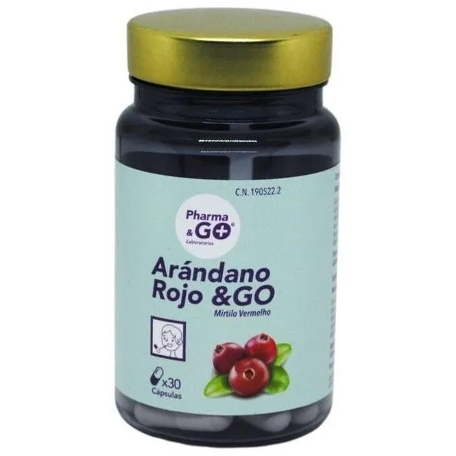 Laboratorios Pharma & Go Arandano Rojo&Go 30Caps