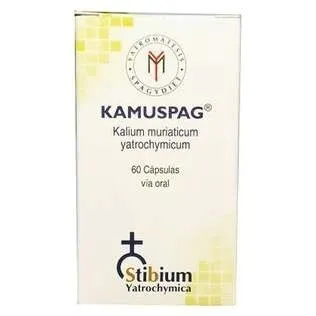 Heliosar Kamuspag Kalium Muriaticum 60Caps