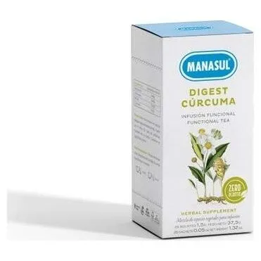 Manasul Infusión Digest Curcuma 25Uds
