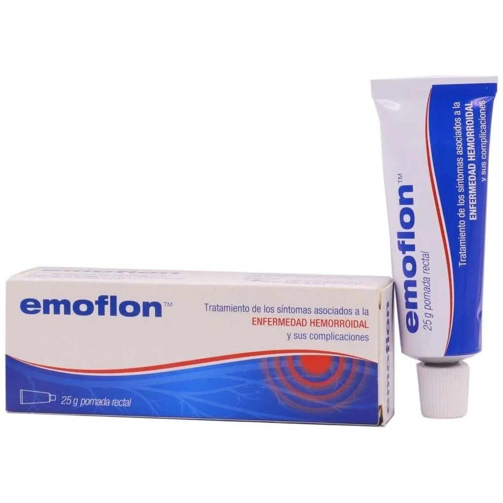 Emoflon Pomada Rectal 25Mg