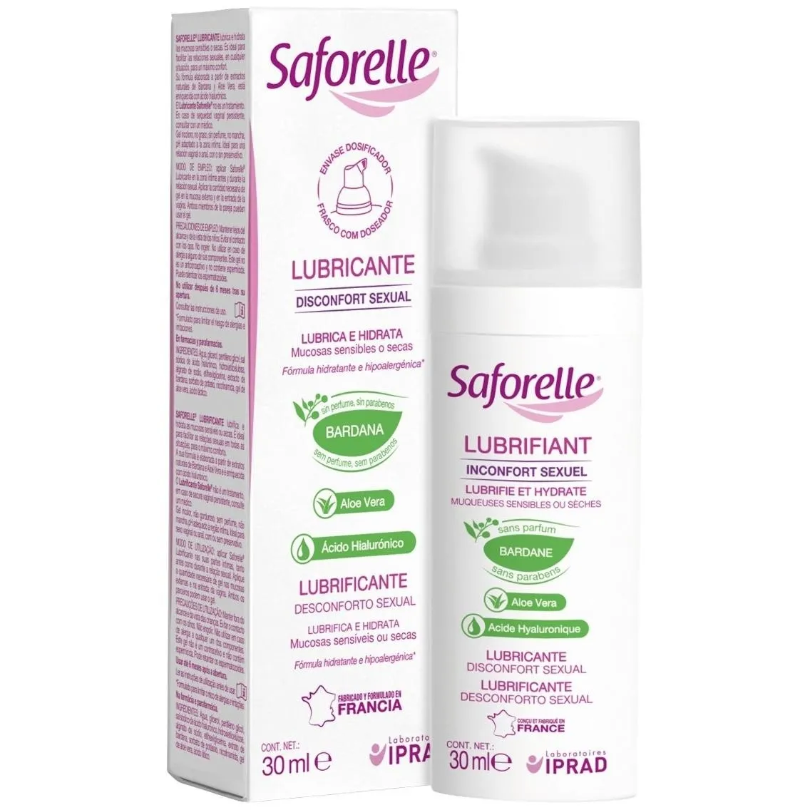 Saforelle Lubricante, 30 Ml