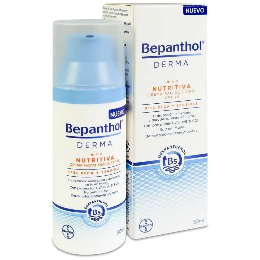 Bepanthol Derma Nutritiva Crema Facial Diaria 50Ml