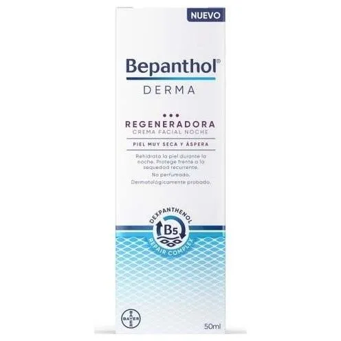 Bepanthol Derma Regeneradora Crema Facial Noche 50Ml
