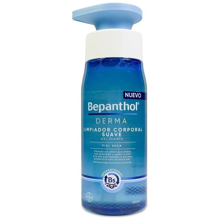 Bepanthol Derma Limpiador Corporal Suave Gel Dia 400Ml