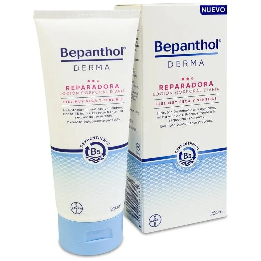 Bepanthol Derma Reparadora Loción Corporal Diaria 200Ml