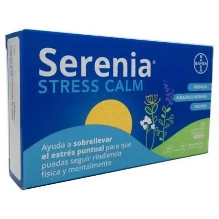 Bayer Serenia Stress Calm, 30 Comprimidos