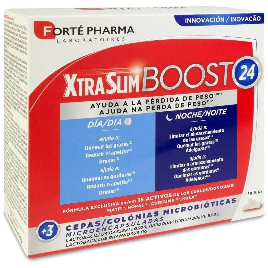 Forté Pharma Xtra Slim Boost, 120 Cápsulas