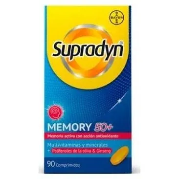 Bayer Supradyn Memory 50+, 90 Comprimidos
