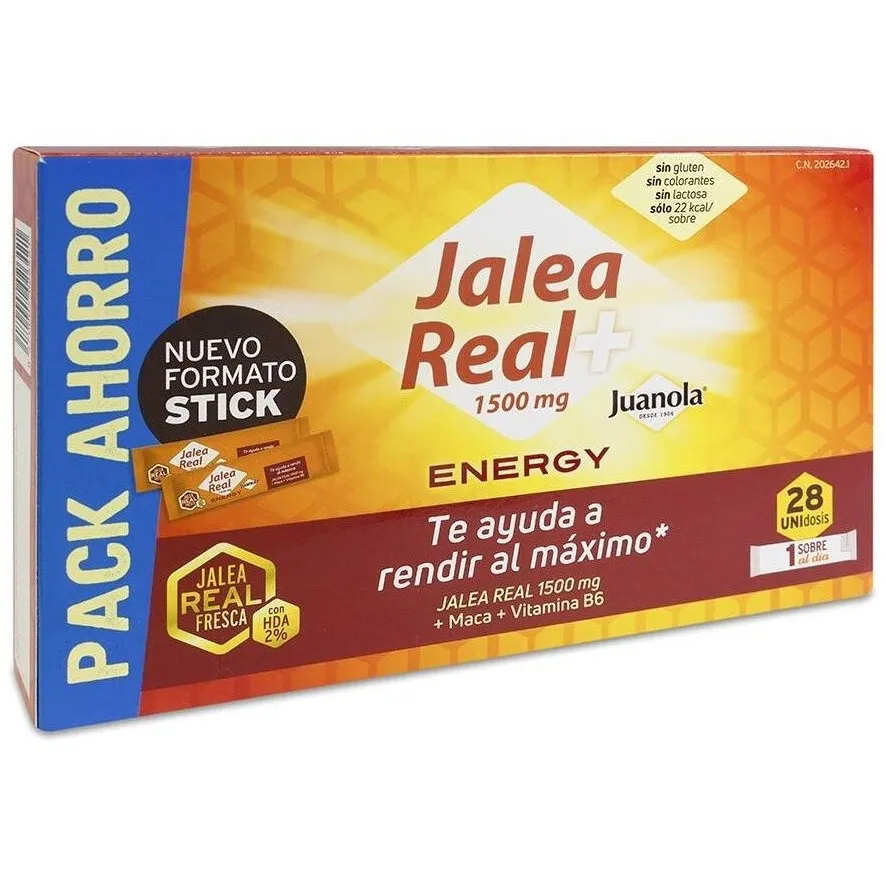 Juanola Jalea Real Energy Plus 28 Viales