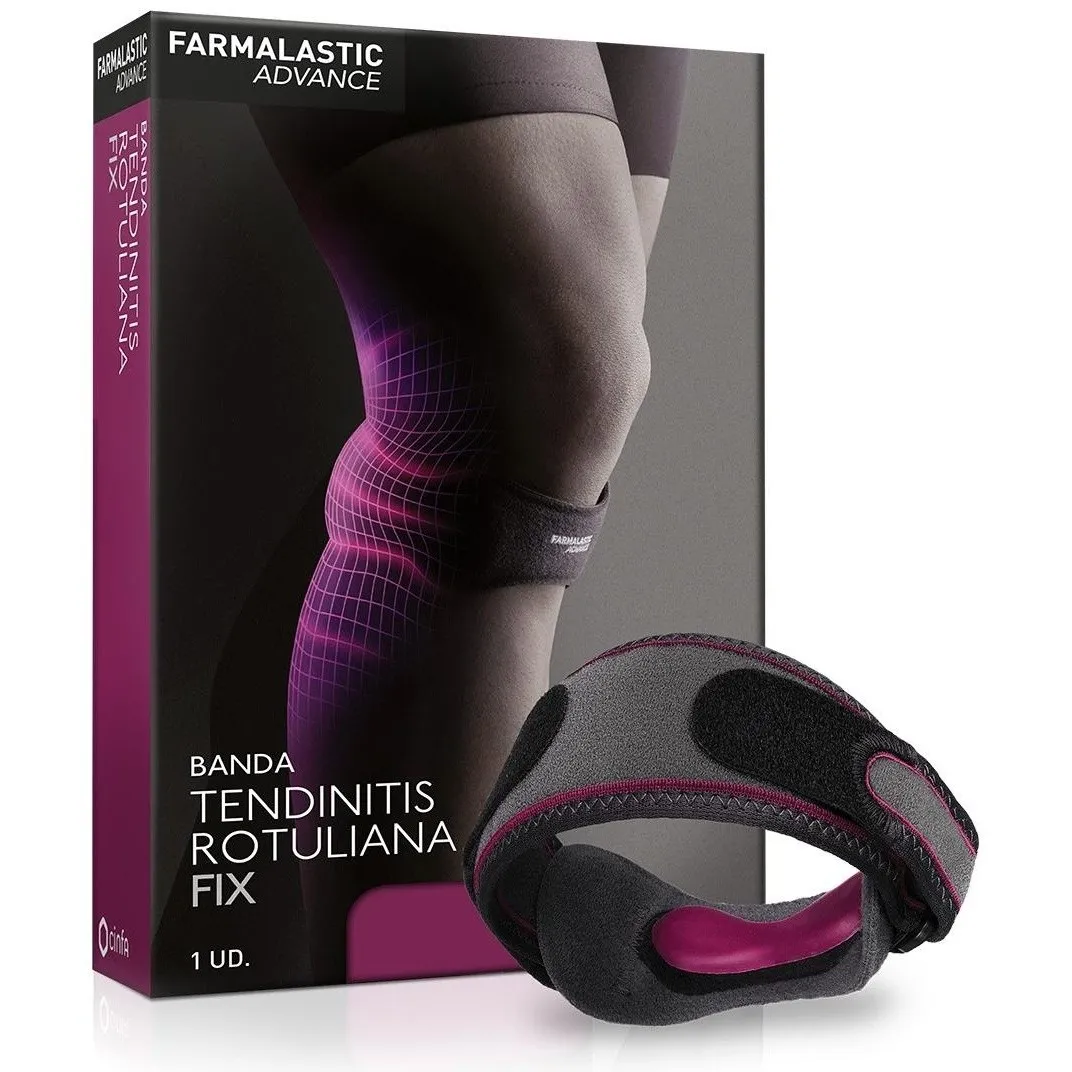 Cinfa Farmalastic Advance Banda Tendinitis Rotuliana Fix, 1 Unidad
