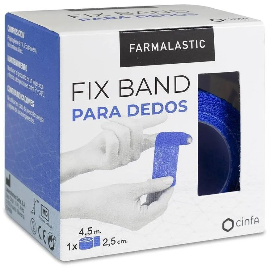 Cinfa Farmalastic Fix Banda Para Dedos, 1 Unidad