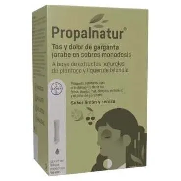 Bayer Propalnatur En Sobres Monodosis Para La Tos Seca Y El Dolor De Garganta 16X10Ml