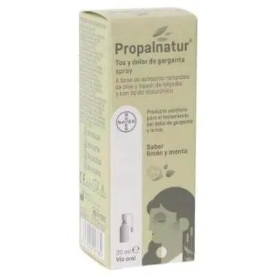 Bayer Propalnatur Para La Tos Y La Garganta En Spray 20Ml
