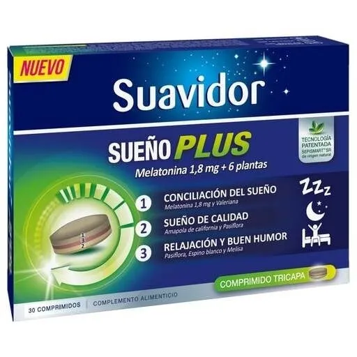 Suavidor Sueño Plus 30 Comprimidos