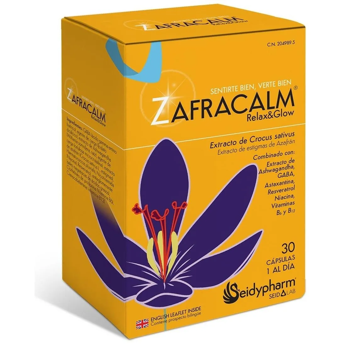 Zafracalm, 30 Cápsulas