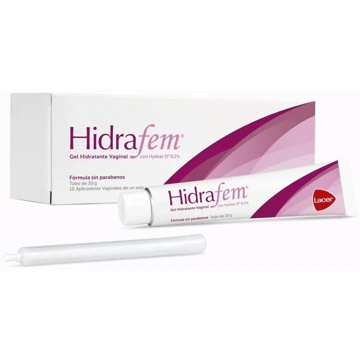 Lacer Hidrafemme Gel Hidratante Intravaginal, 24 G
