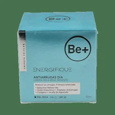 Be+ Energifique Antiarrugas Día Crema Reafirmante Spf20 Piel Normal Mixta 50Ml
