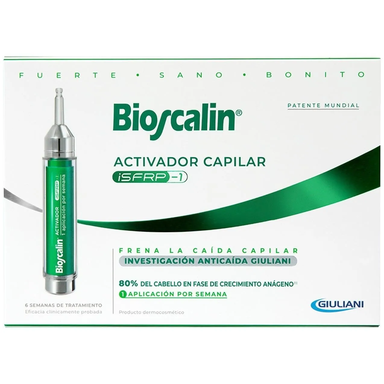 Bioscalin Nova Genina Activador Capilar Anticaída Isfrp-1, 1 Unidad