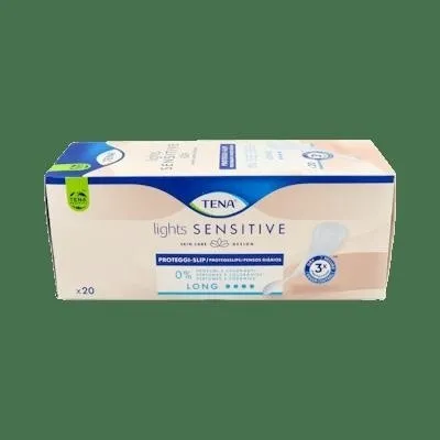 Tena Lights Sensitive Long Liner 20 Unid