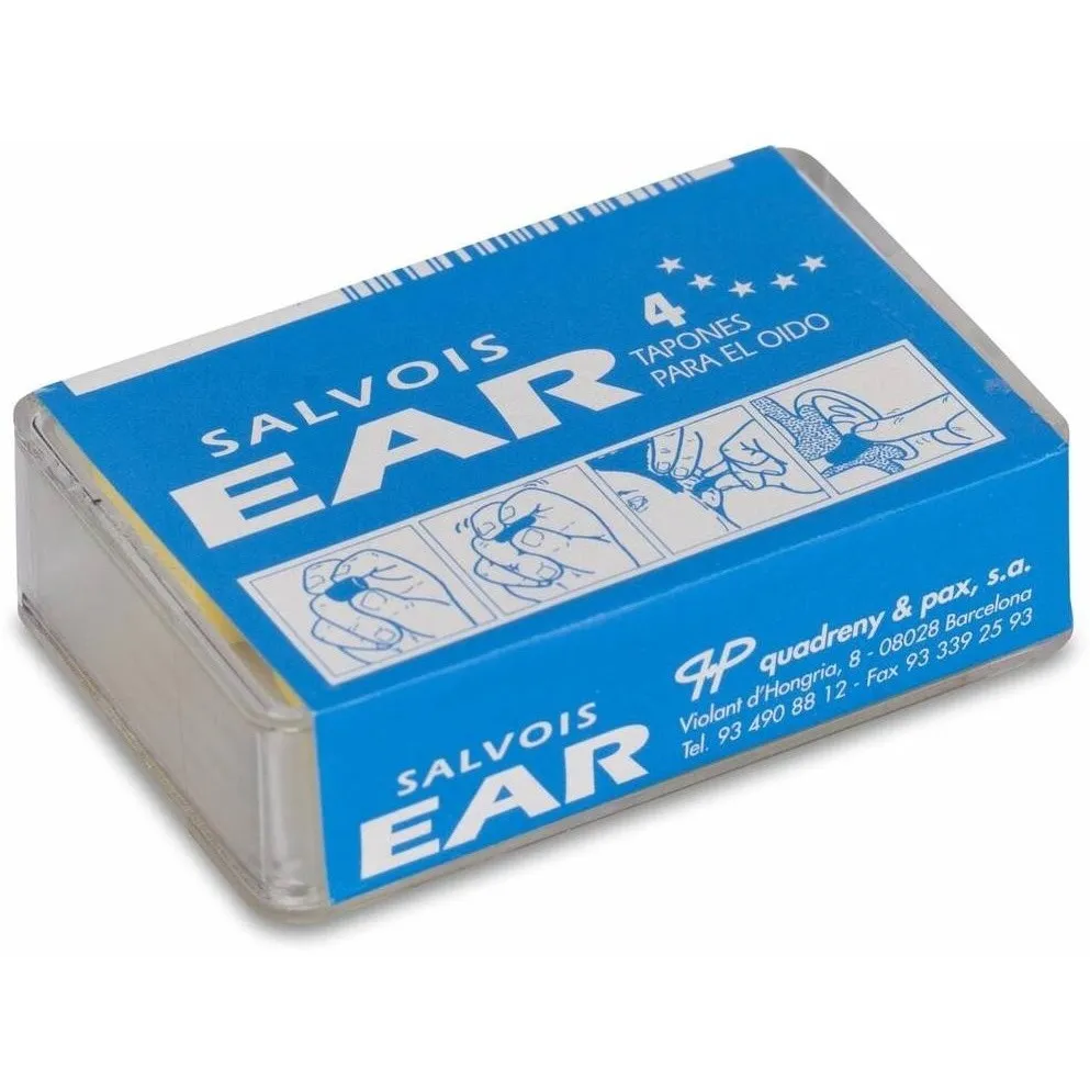 Salvois Tapón Ear Espuma, 4 Uds