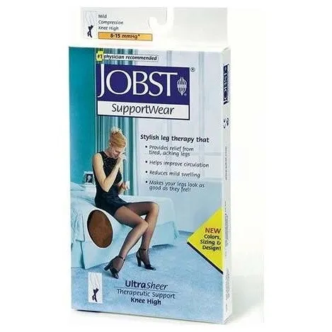 Jobst Supportwear 70 Panty Compresión Ligera Negro Talla 3, 1 Ud