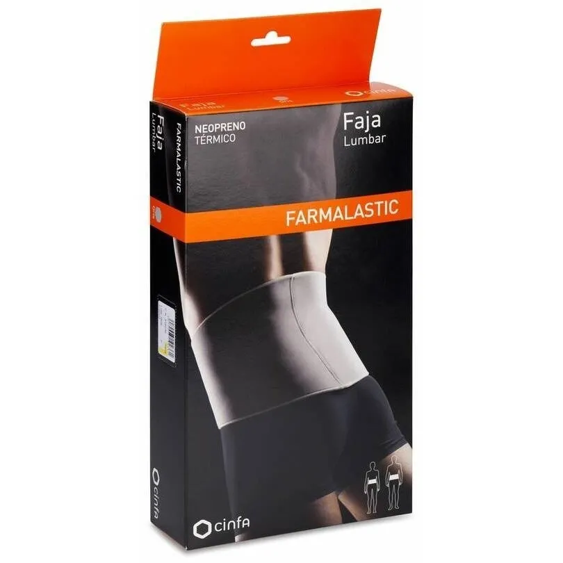 Farmalastic Faja Lumbar Neopreno Talla 1, 1 Ud