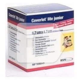 Coverlet Lite Junior Parches Oculares 40Uds