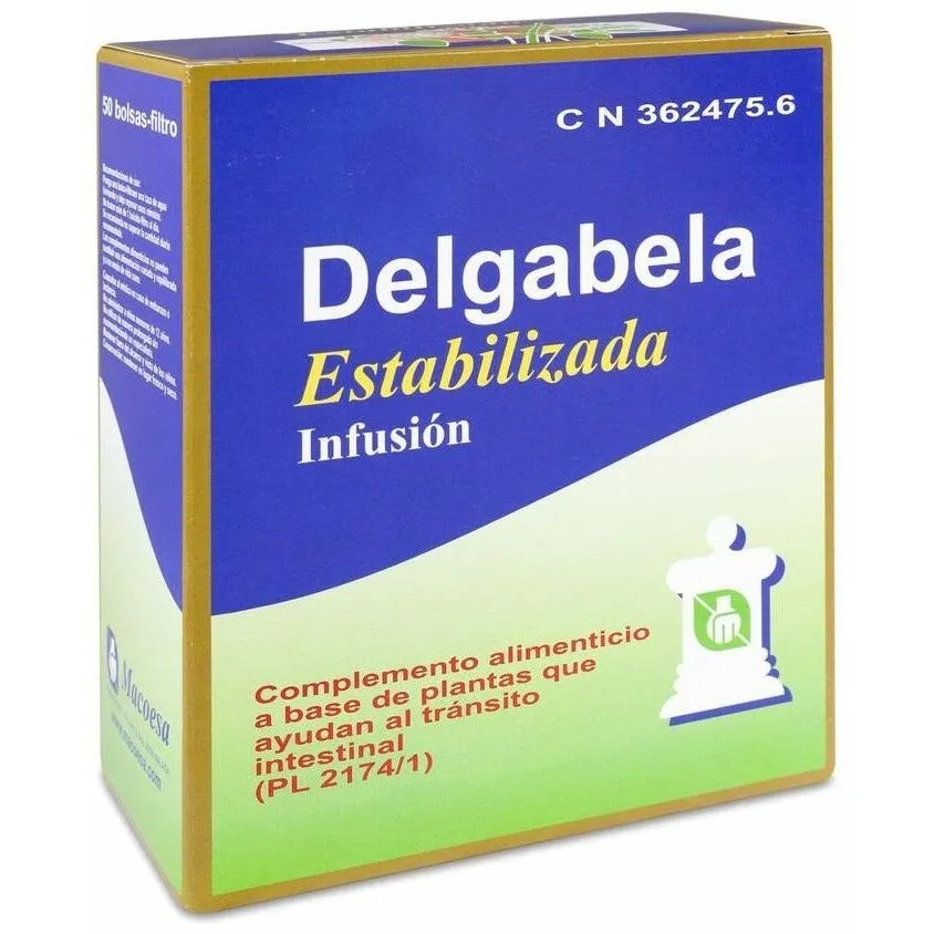 Delgabela Estabilizada Infusión, 50 Uds