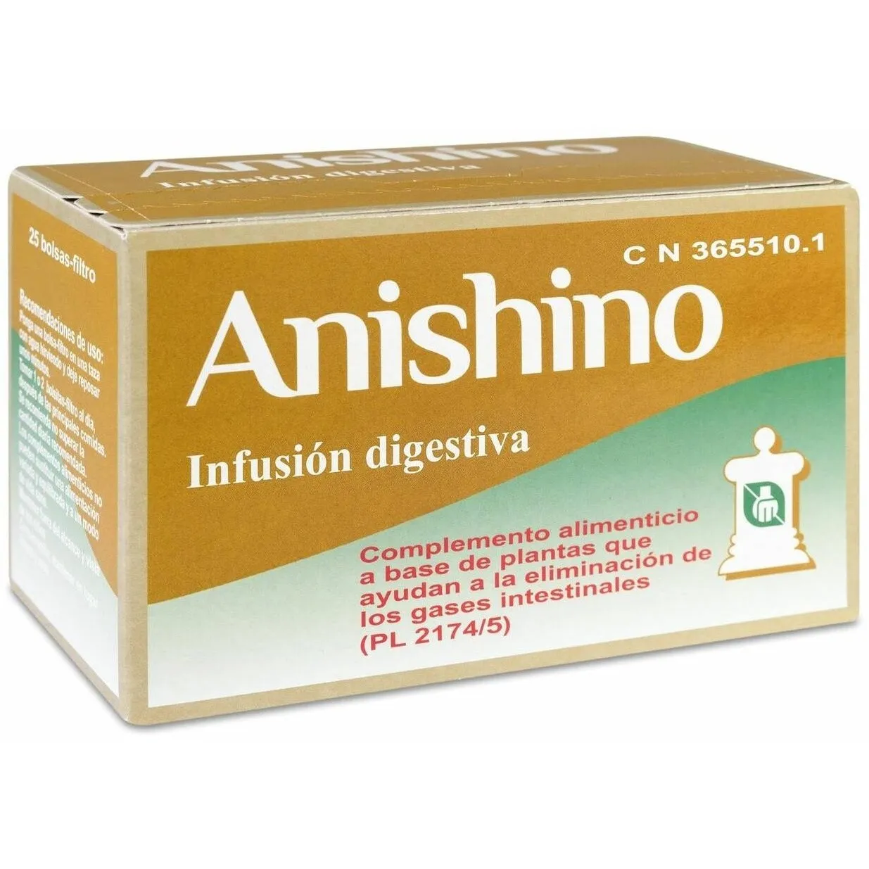 Anishino Infusión Digestiva, 25 Uds