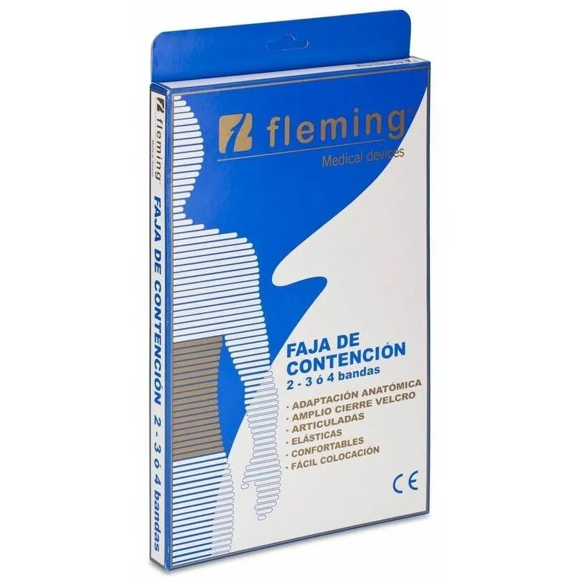 Fleming Faja Elástica Contención 3 Bandas T-3 1Ud