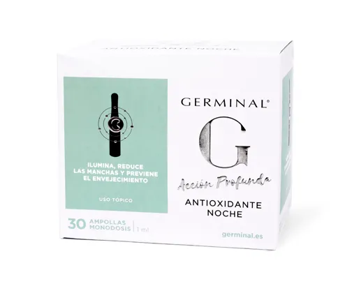 GERMINAL ACCIÓN PROFUNDA ANTIOXIDANTE NOCHE 30 AMP.