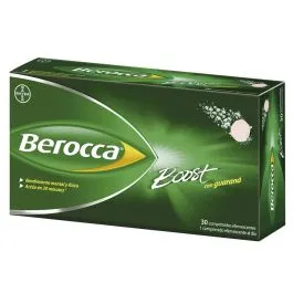 Bayer Berocca Boost Comprimidos Efervescentes con Guaraná