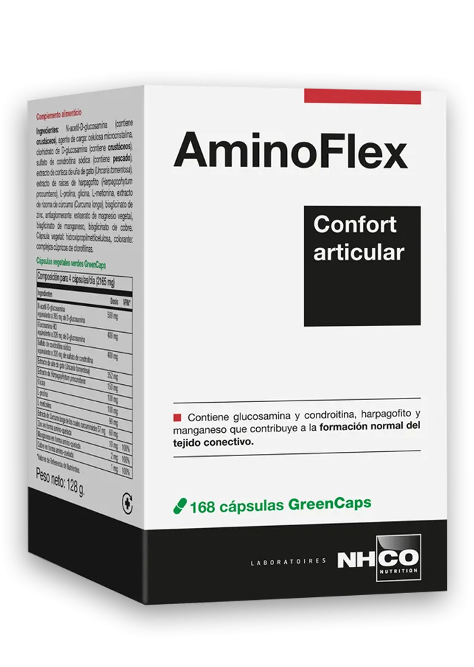 NHCO Aminoflex 168 Cápsulas