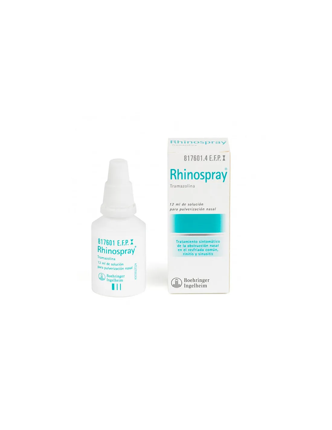 RHINOSPRAY 1,18 MG/ML SOLUCION PARA PULVERIZACION NASAL 12 ML
