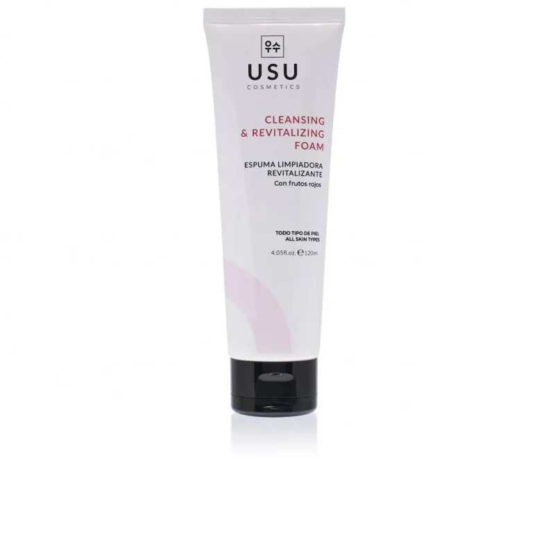 USU Espuma limpiadora revitalizante frutos rojos 120ml