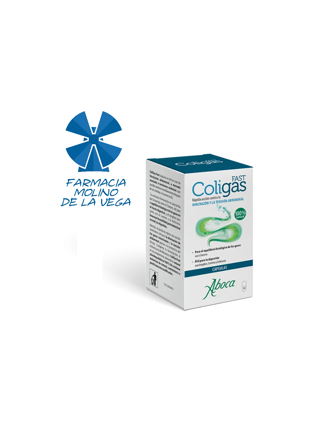 ABOCA COLIGAS FAST 30 CAPSULAS