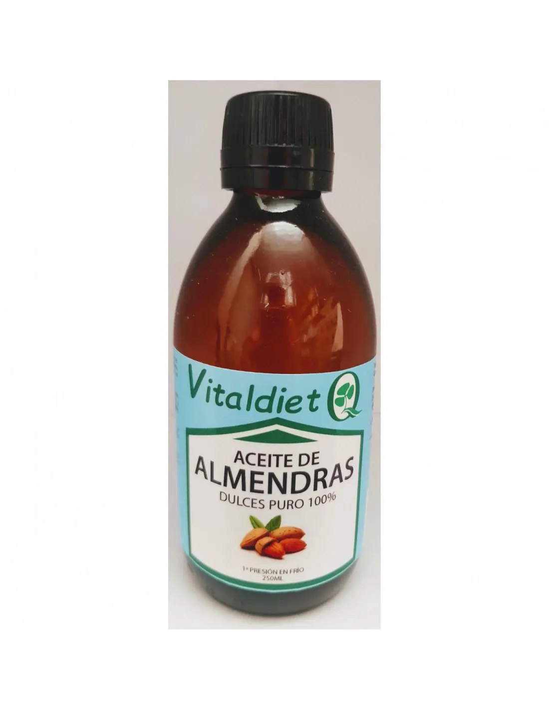 Aceite Almendras Dulces Puro 100% 250 Ml De Vitaldiet